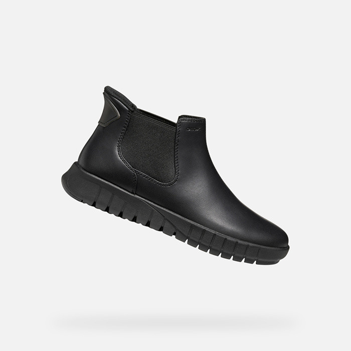 Ankle boots FLEXTRIDE PLUS WOMAN Black | GEOX