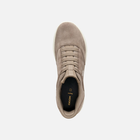 Laceless sneakers NEBULA 2.0 PLUS WOMAN Taupe - image number 5 | GEOX