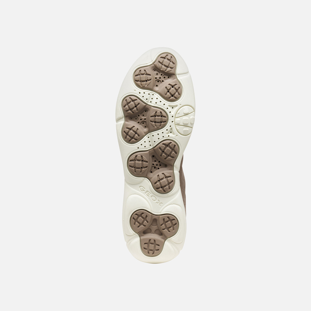 Laceless sneakers NEBULA 2.0 PLUS WOMAN Taupe - image number 6 | GEOX