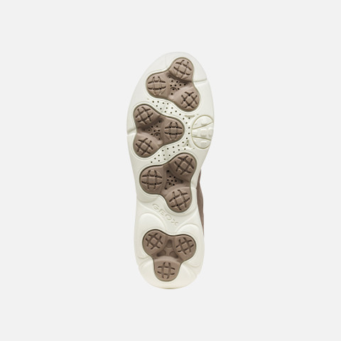 Laceless sneakers NEBULA 2.0 PLUS WOMAN Taupe - image number 6 | GEOX