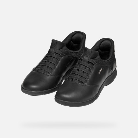 Baskets slip in NEBULA 2.0 PLUS FEMME Noir - image number 8 | GEOX