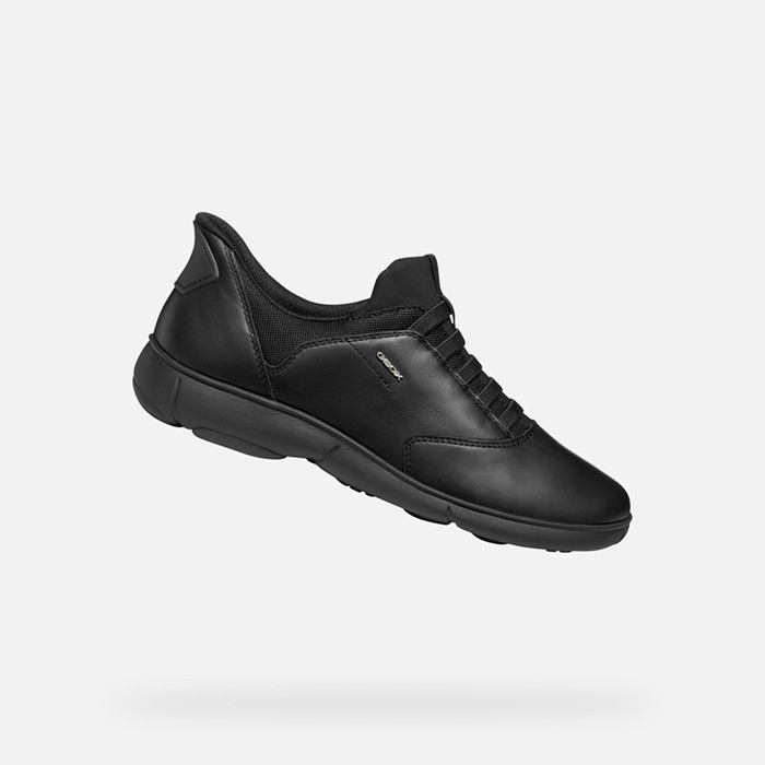Laceless sneakers NEBULA 2.0 PLUS WOMAN Black | GEOX