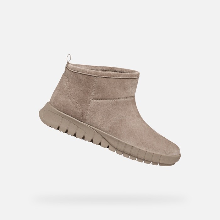 Botines de ante FLEXTRIDE MUJER Gris pardo | GEOX