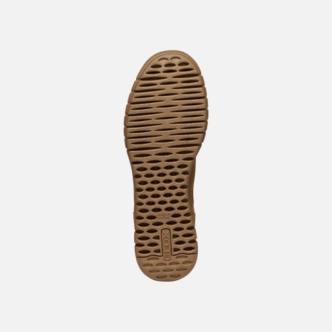 Suede ankle boots FLEXTRIDE WOMAN Mud - image number 6 | GEOX