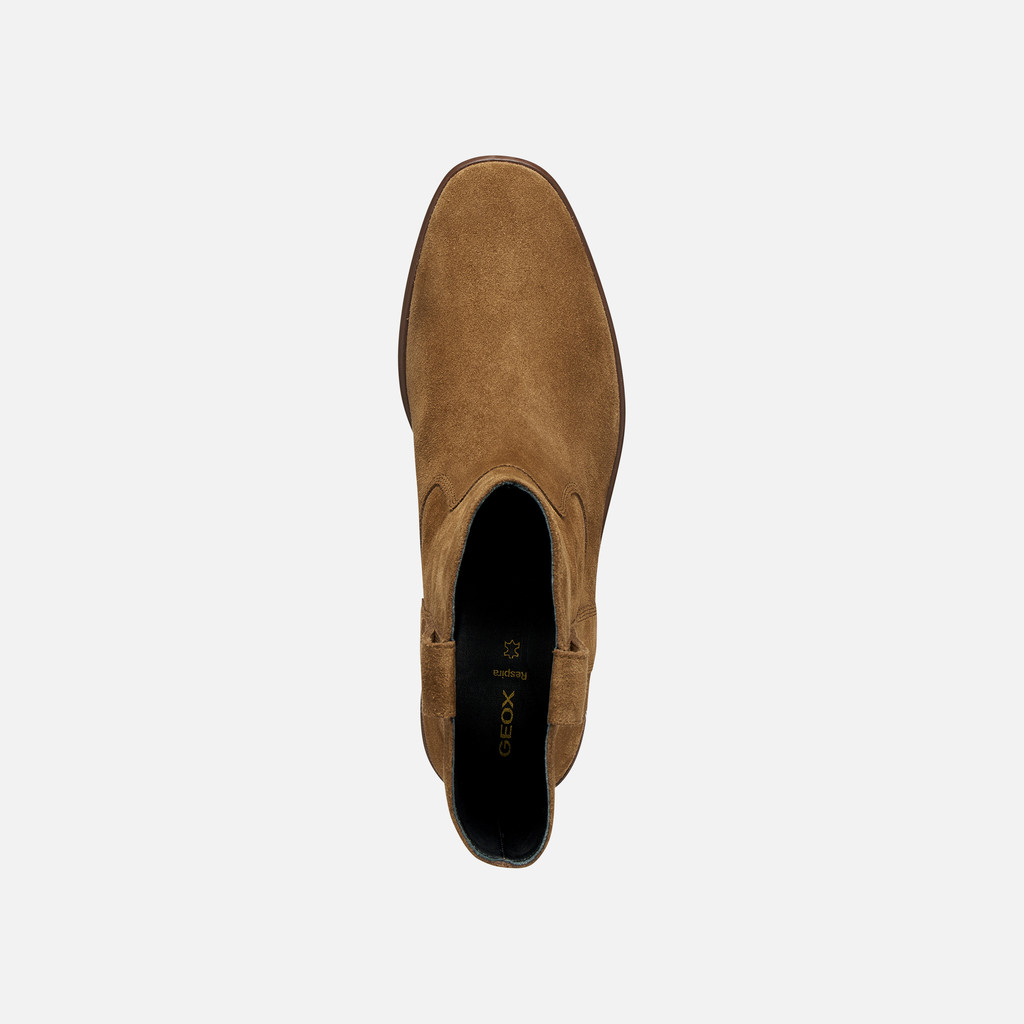 Cowboy boots ELIEBETH WOMAN Mud - image number 5 | GEOX