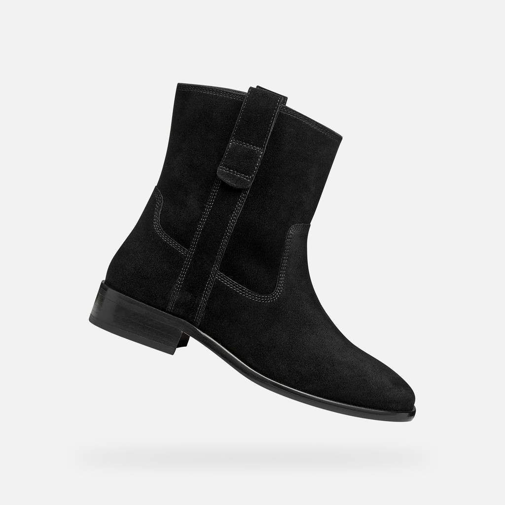 Cowboy boots ELIEBETH WOMAN Black - image number 0 | GEOX
