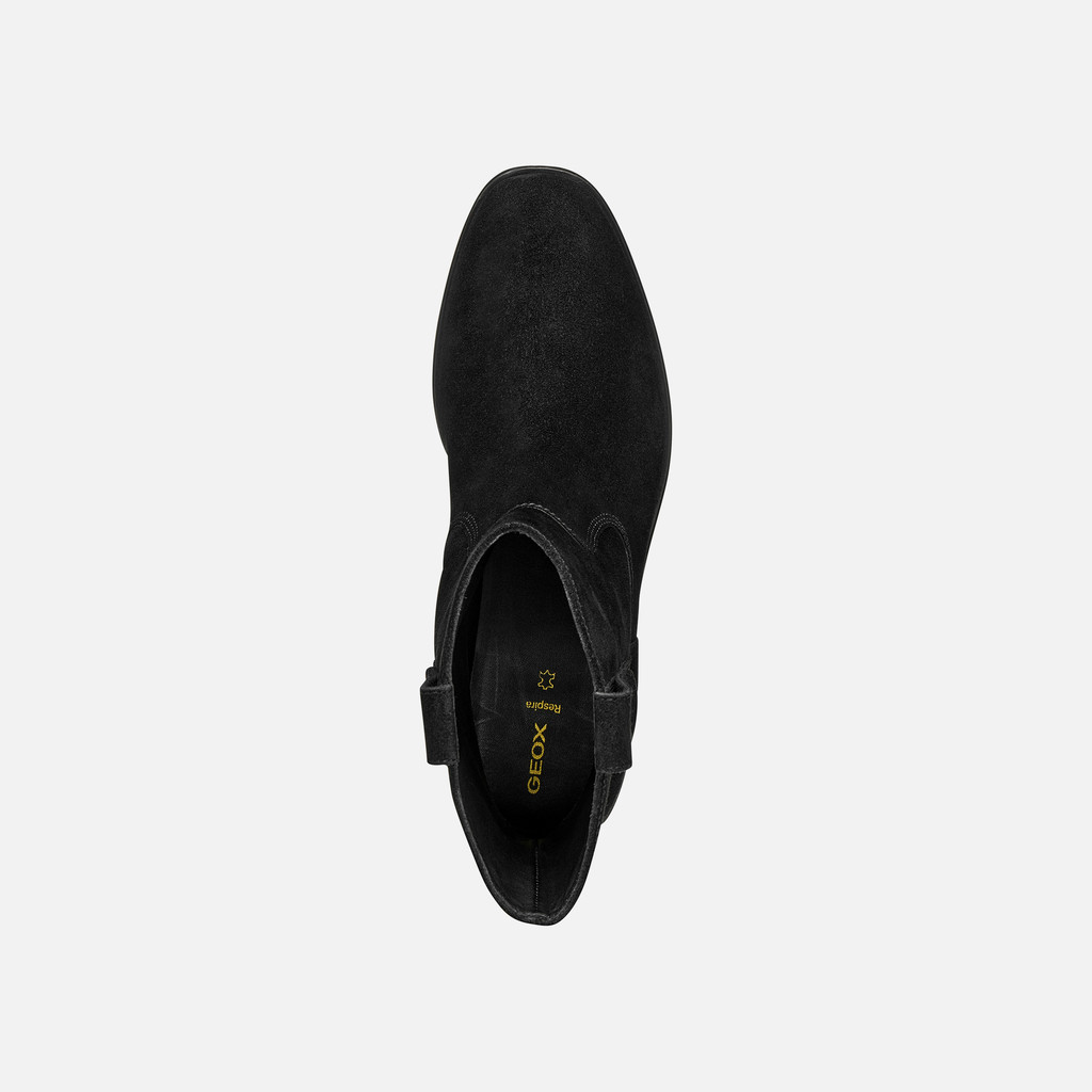 Cowboy boots ELIEBETH WOMAN Black - image number 5 | GEOX