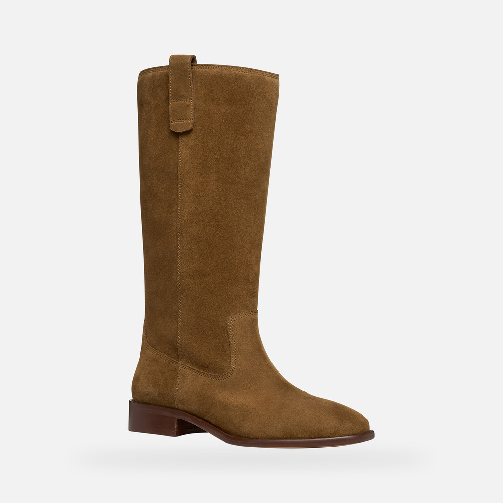Camperos boots ELIEBETH WOMAN Mud - image number 2 | GEOX