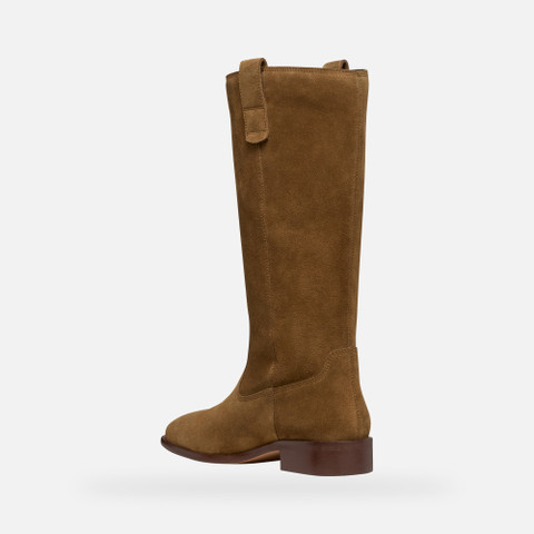 Camperos boots ELIEBETH WOMAN Mud - image number 3 | GEOX
