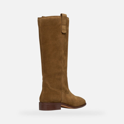 Camperos boots ELIEBETH WOMAN Mud - image number 4 | GEOX