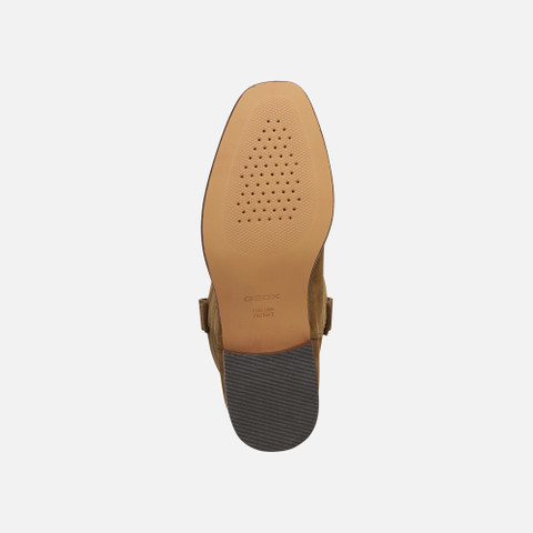 Camperos boots ELIEBETH WOMAN Mud - image number 5 | GEOX