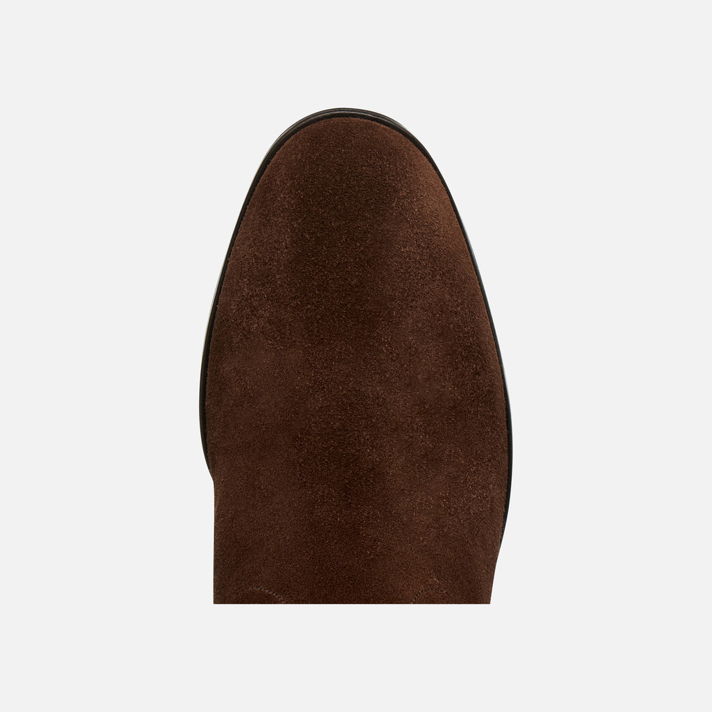 High heel boots ALNOIRE WOMAN Dark Brown - image number 6 | GEOX