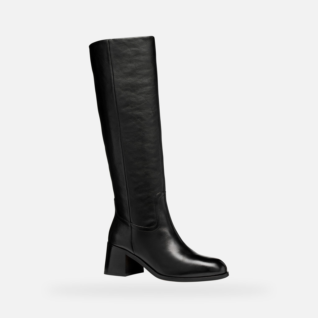 High heel boots ALNOIRE WOMAN Black - image number 2 | GEOX