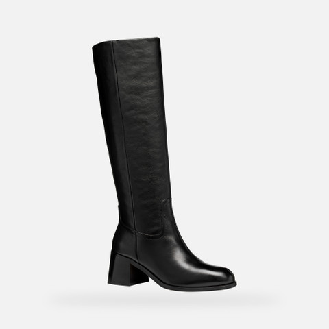High heel boots ALNOIRE WOMAN Black - image number 2 | GEOX