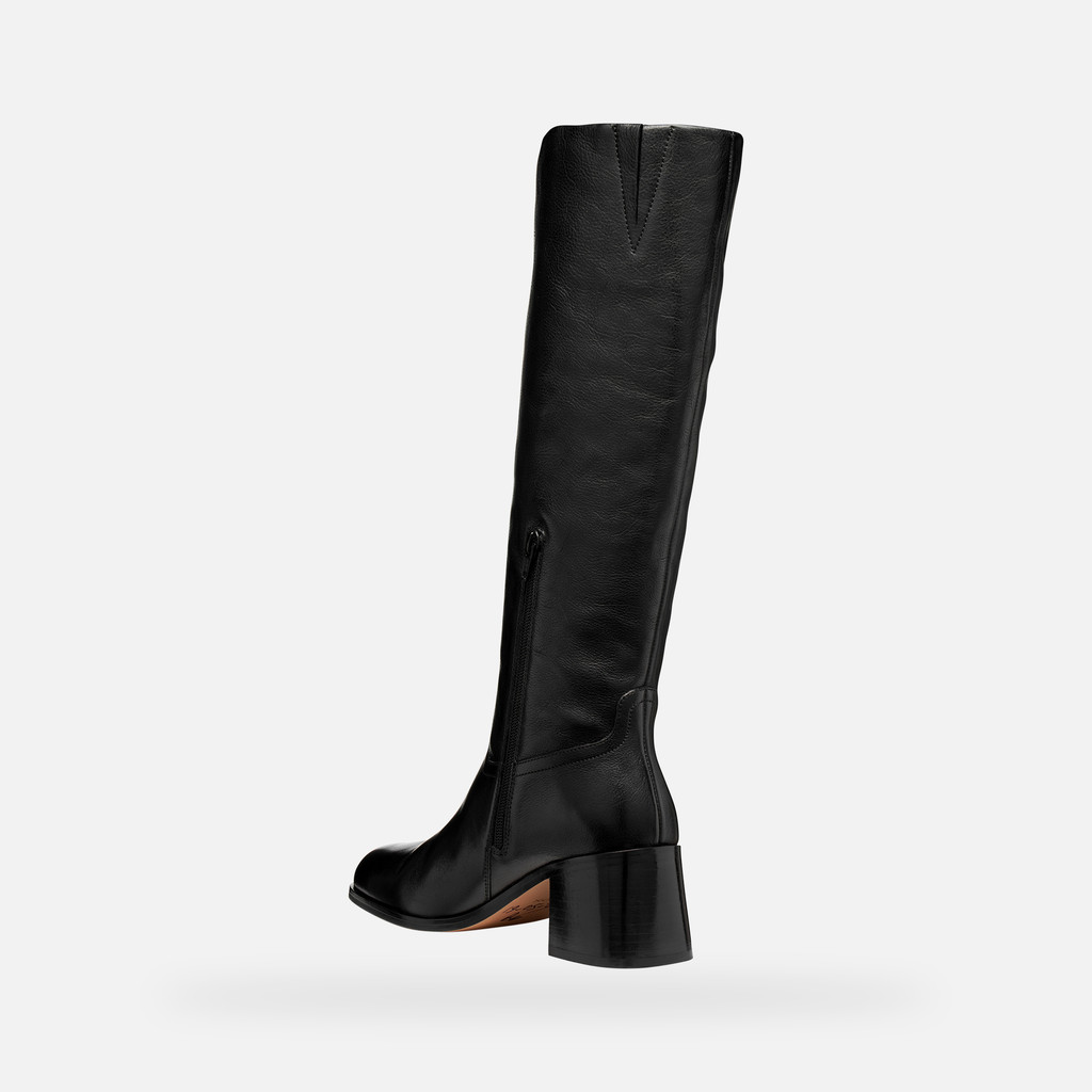 High heel boots ALNOIRE WOMAN Black - image number 3 | GEOX