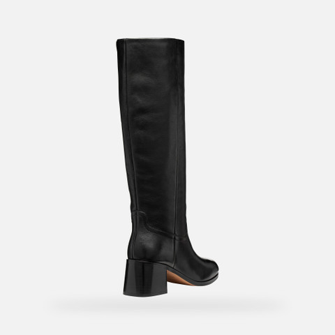 High heel boots ALNOIRE WOMAN Black - image number 4 | GEOX