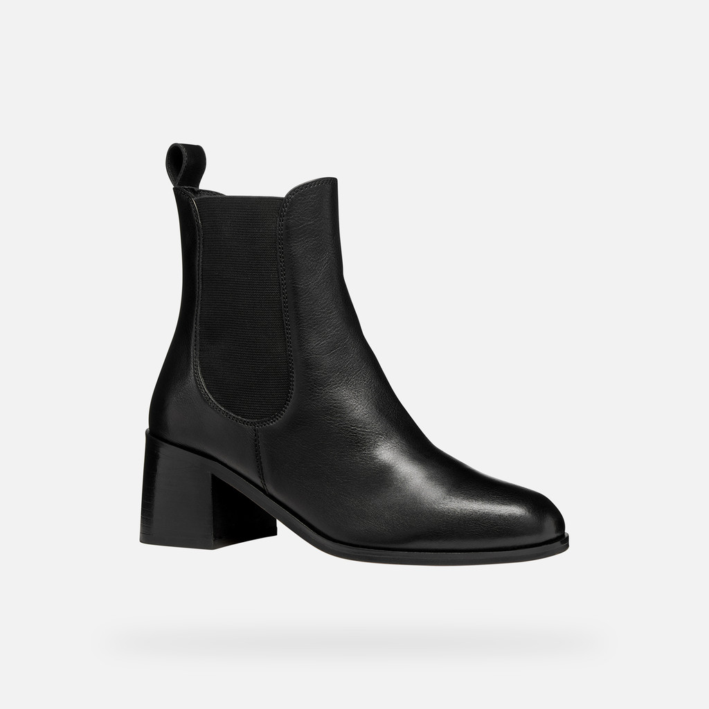 Chelsea boots ALNOIRE WOMAN Black - image number 2 | GEOX