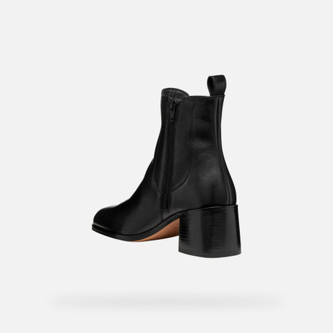 Chelsea boots ALNOIRE WOMAN Black - image number 3 | GEOX