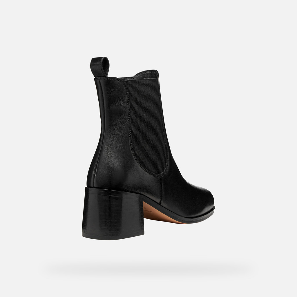 Chelsea boots ALNOIRE WOMAN Black - image number 4 | GEOX