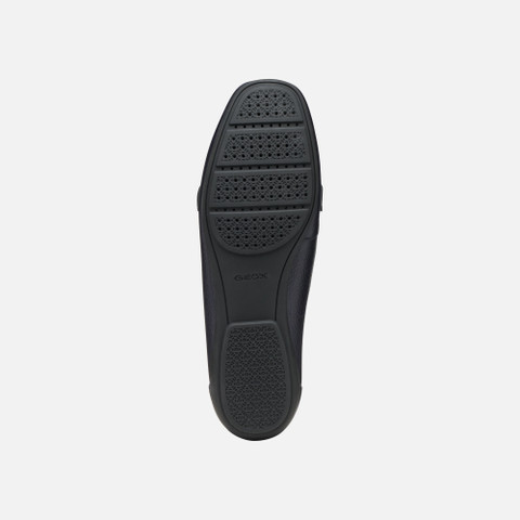 Leather loafers ANNYTAH MOC WOMAN Navy - image number 6 | GEOX