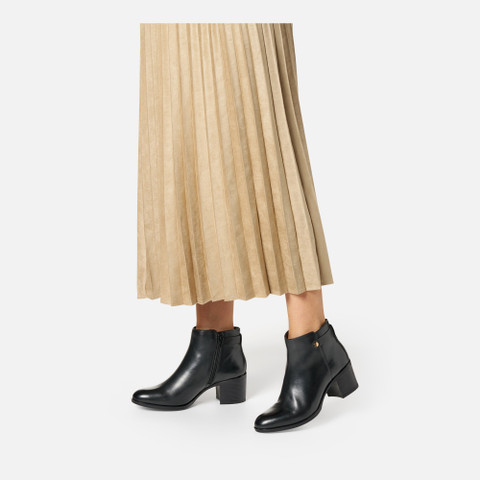 Stivaletti con tacco medio NEW ASHEEL DONNA Nero - image number 2 | GEOX