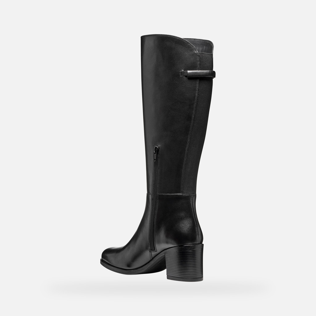 High heel boots NEW ASHEEL WOMAN Black - image number 3 | GEOX
