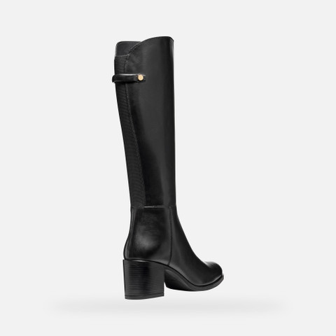 High heel boots NEW ASHEEL WOMAN Black - image number 4 | GEOX