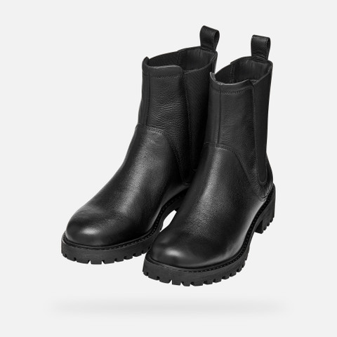 Chelsea boots HOARA WOMAN Black - image number 8 | GEOX