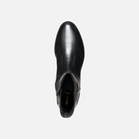 Low heel ankle boots FELICITY WOMAN Black - image number 5 | GEOX