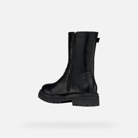 Biker ankle boots IRIDEA WOMAN Black - image number 3 | GEOX
