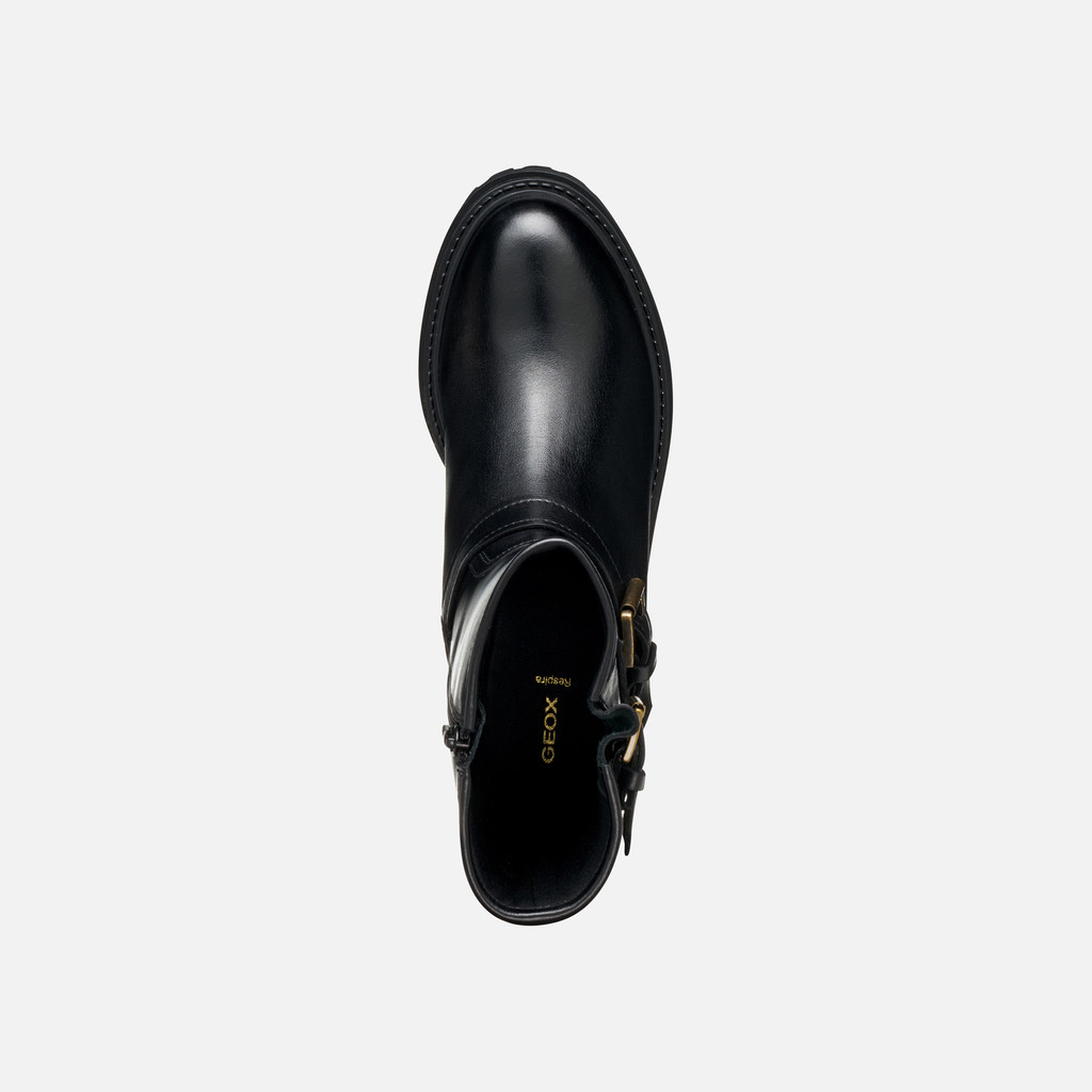 Biker ankle boots IRIDEA WOMAN Black - image number 5 | GEOX