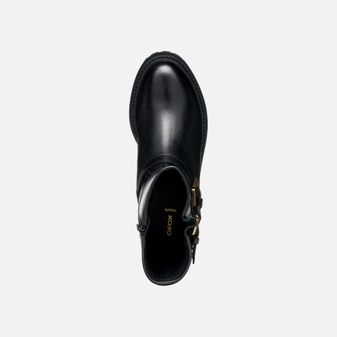 Biker ankle boots IRIDEA WOMAN Black - image number 5 | GEOX