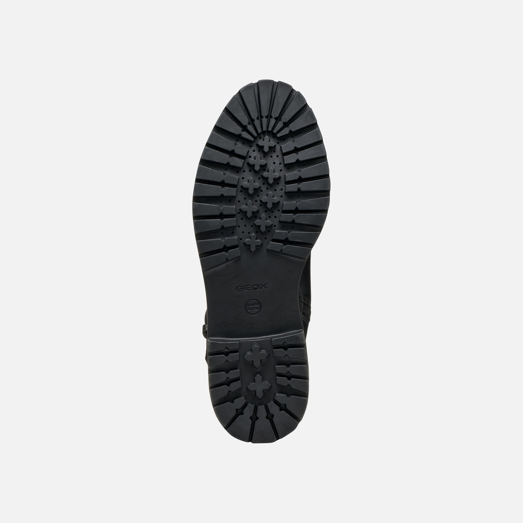 Biker ankle boots IRIDEA WOMAN Black - image number 6 | GEOX