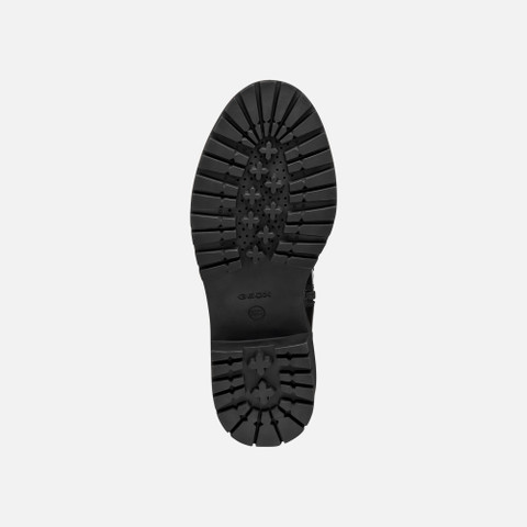 Biker ankle boots IRIDEA WOMAN Black - image number 6 | GEOX