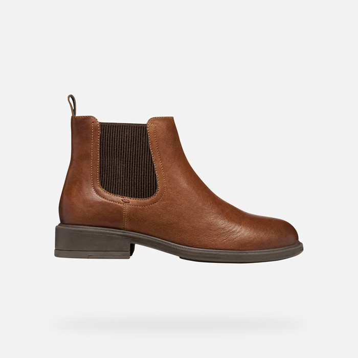 Chelsea boots CATRIA WOMAN Brown | GEOX