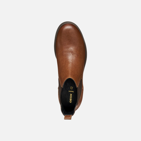 Chelsea boots CATRIA WOMAN Brown - image number 5 | GEOX