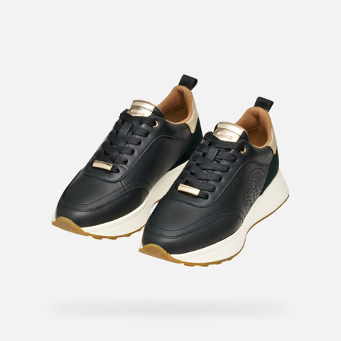 Low top sneakers AMABEL WOMAN Black - image number 8 | GEOX