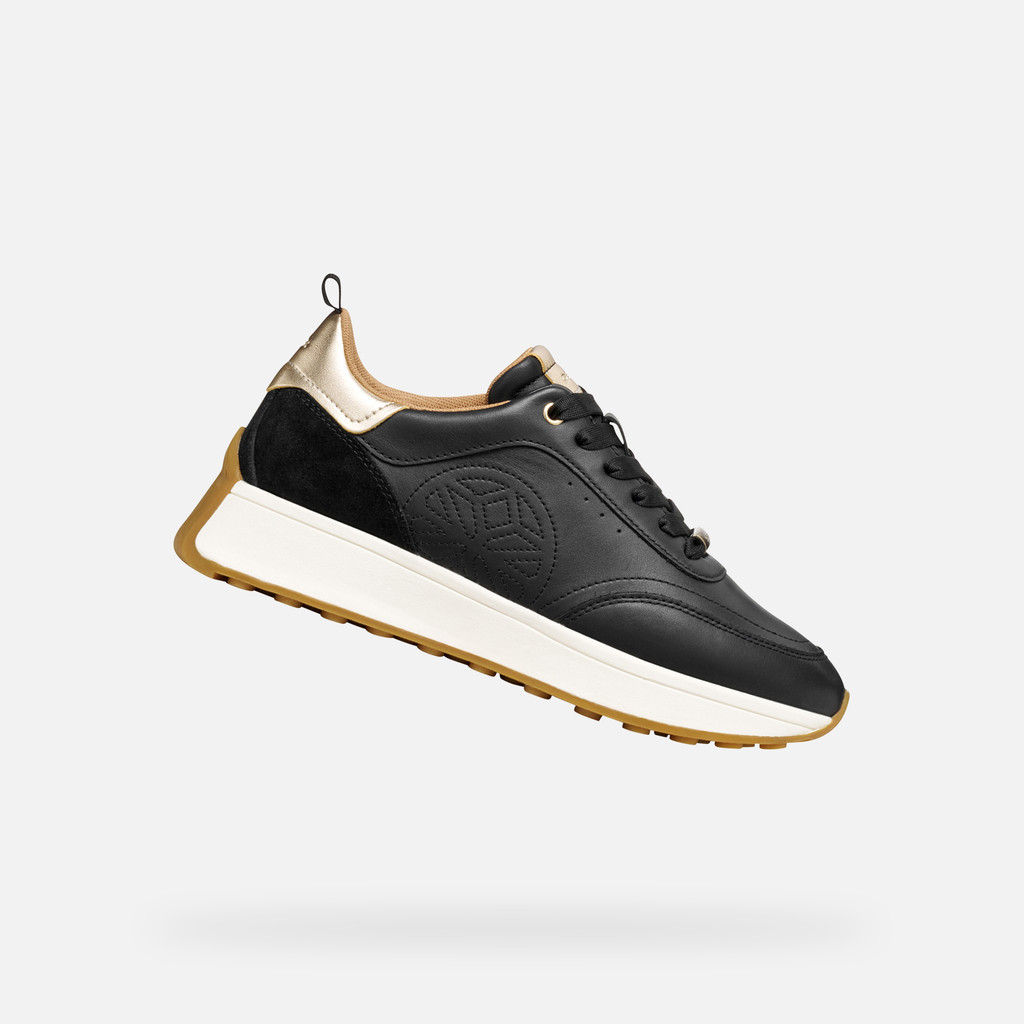 Low top sneakers AMABEL WOMAN Black - image number 0 | GEOX