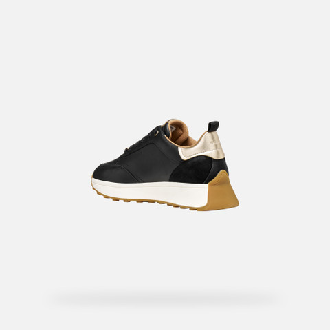 Low top sneakers AMABEL WOMAN Black - image number 4 | GEOX