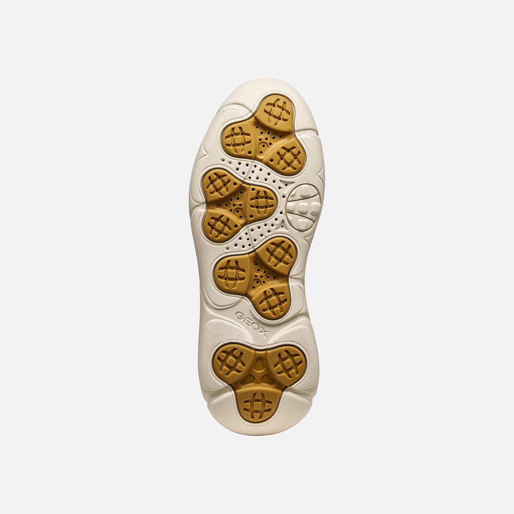 Platform trainers NEBULA 2.0 X WOMAN Dark sand/Light gold - image number 6 | GEOX