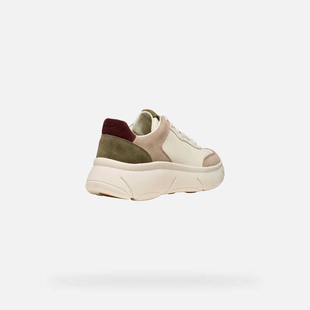Platform trainers NEBULA 2.0 X WOMAN Papyrus - image number 4 | GEOX
