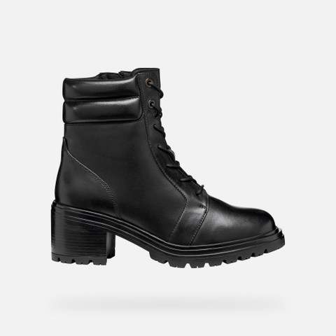 Combat boots DAMIANA WOMAN Black - image number 1 | GEOX