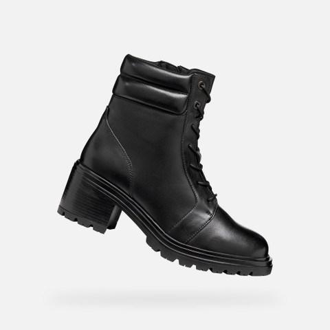 Combat boots DAMIANA WOMAN Black | GEOX