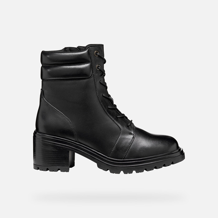 Combat boots DAMIANA WOMAN Black | GEOX
