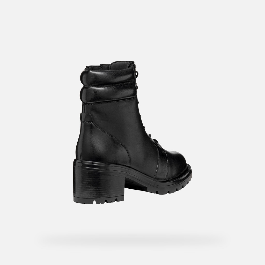Combat boots DAMIANA WOMAN Black - image number 4 | GEOX