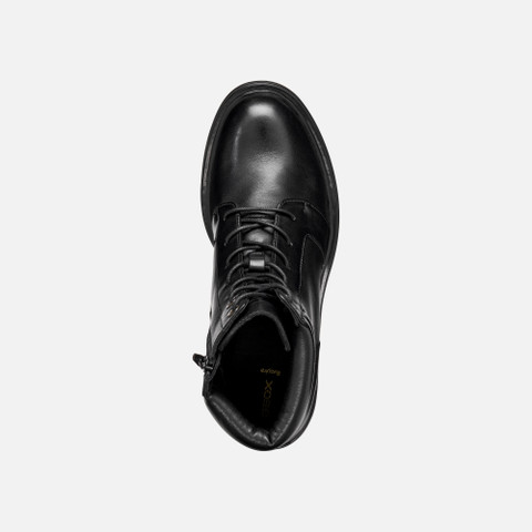 Combat boots DAMIANA WOMAN Black - image number 5 | GEOX