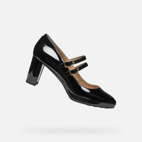 Medium heel pumps WALK PLEASURE 60 WOMAN Black - image number 0 | GEOX