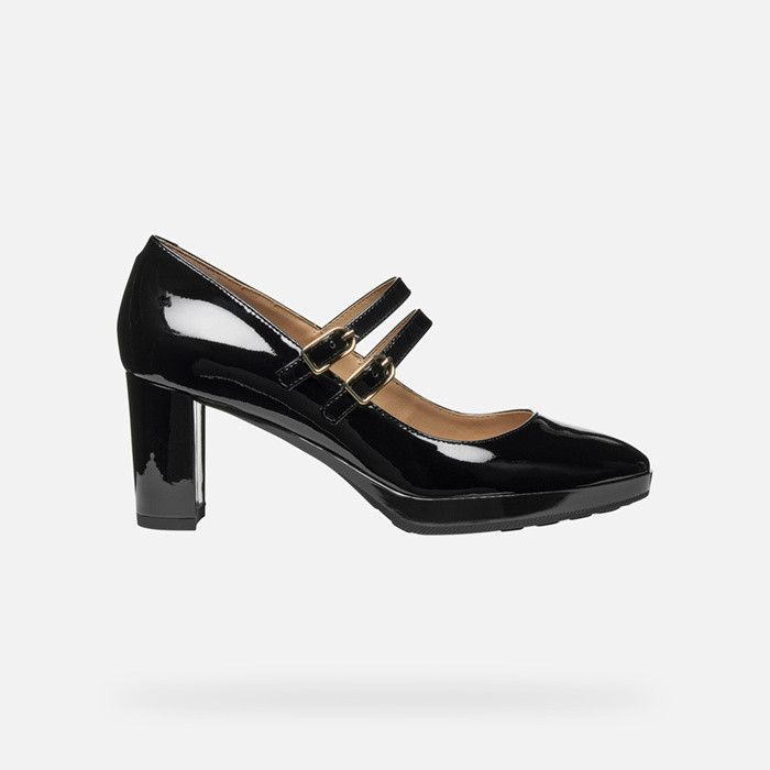 Medium heel pumps WALK PLEASURE 60 WOMAN Black | GEOX
