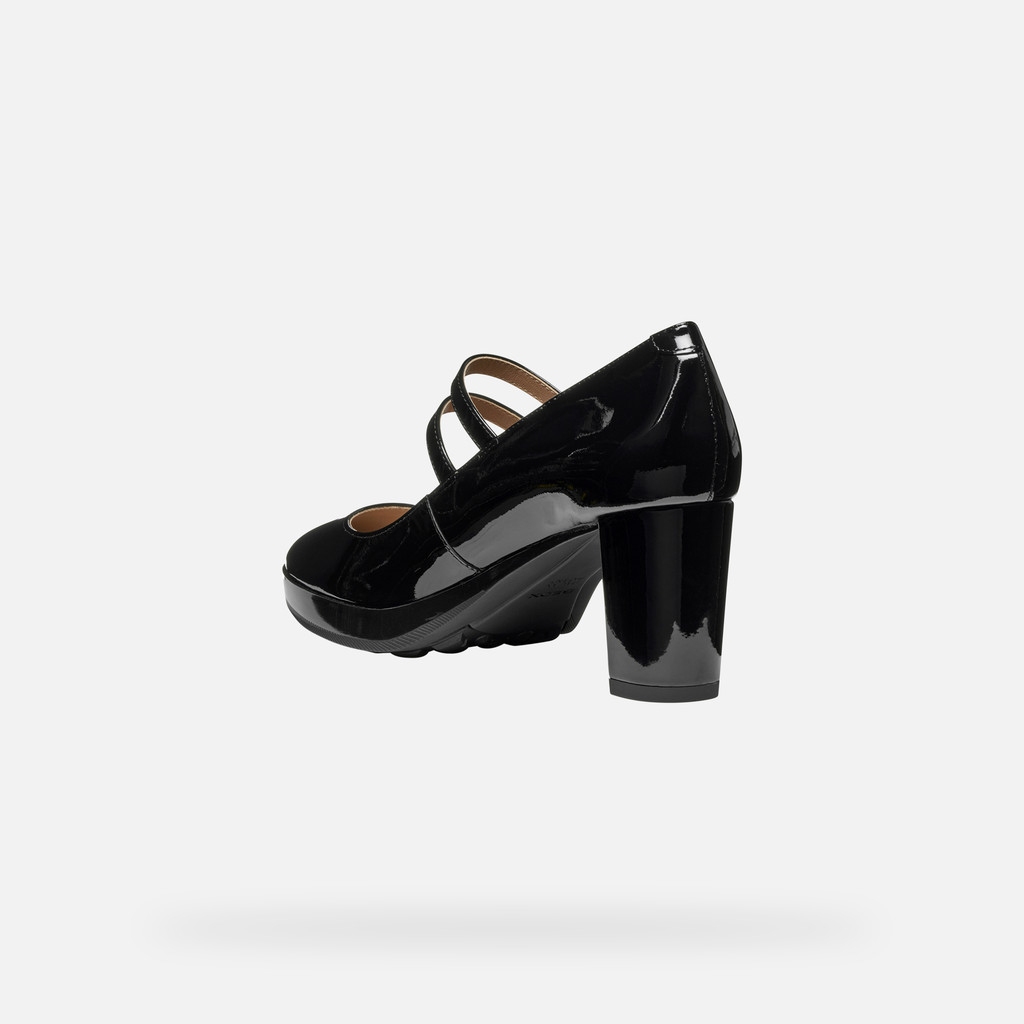 Medium heel pumps WALK PLEASURE 60 WOMAN Black - image number 3 | GEOX