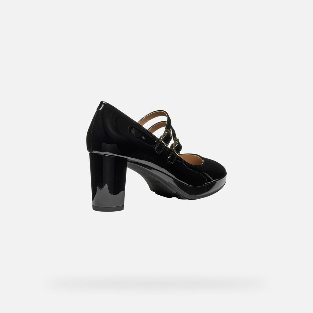 Medium heel pumps WALK PLEASURE 60 WOMAN Black - image number 4 | GEOX